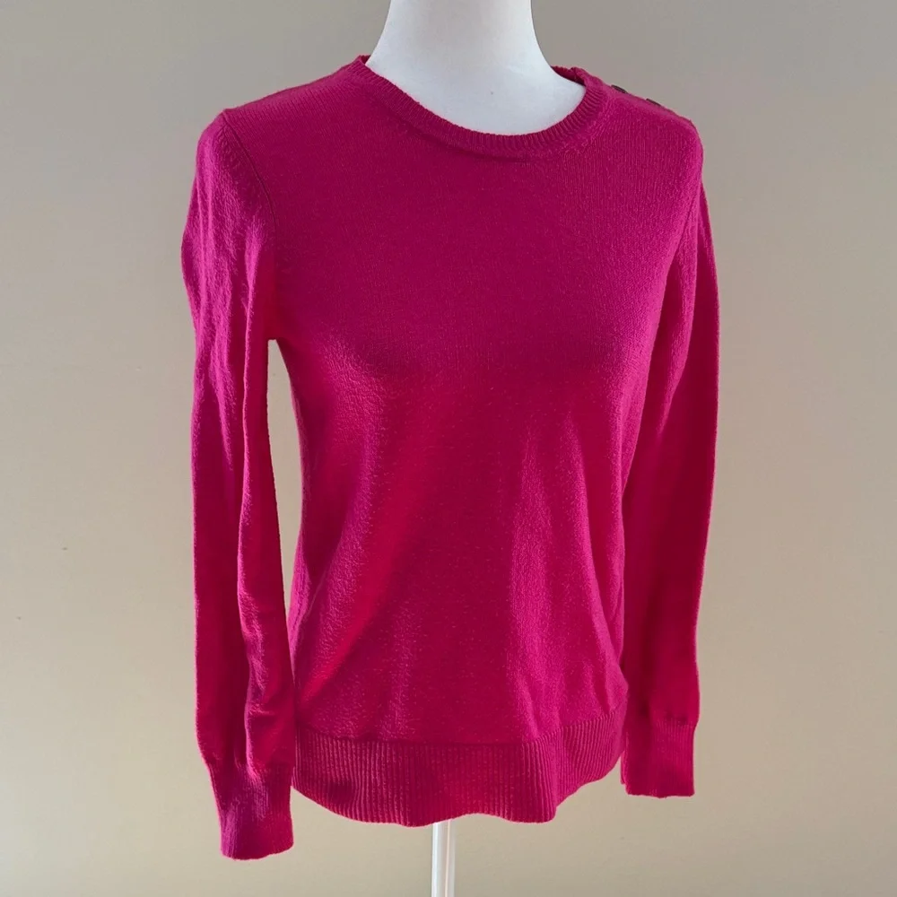 Gap Women's Medium Pink Crewneck Sweaters